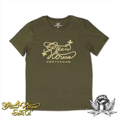 Greenhouse Army Green T-Shirt (ATS002)