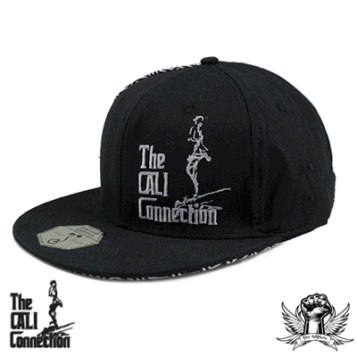 Cali Connection Snapback Soft Hemp Hat Black