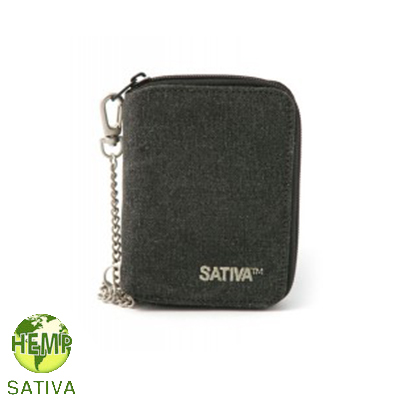 Sativa Bags Wallet with Chain Grey PS-23