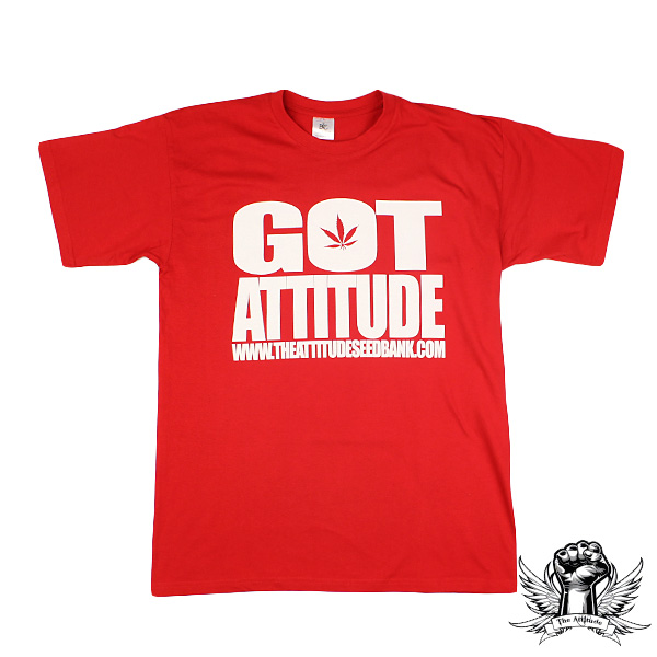 The Attitude Seedbank Got Attitude T Shirt Red